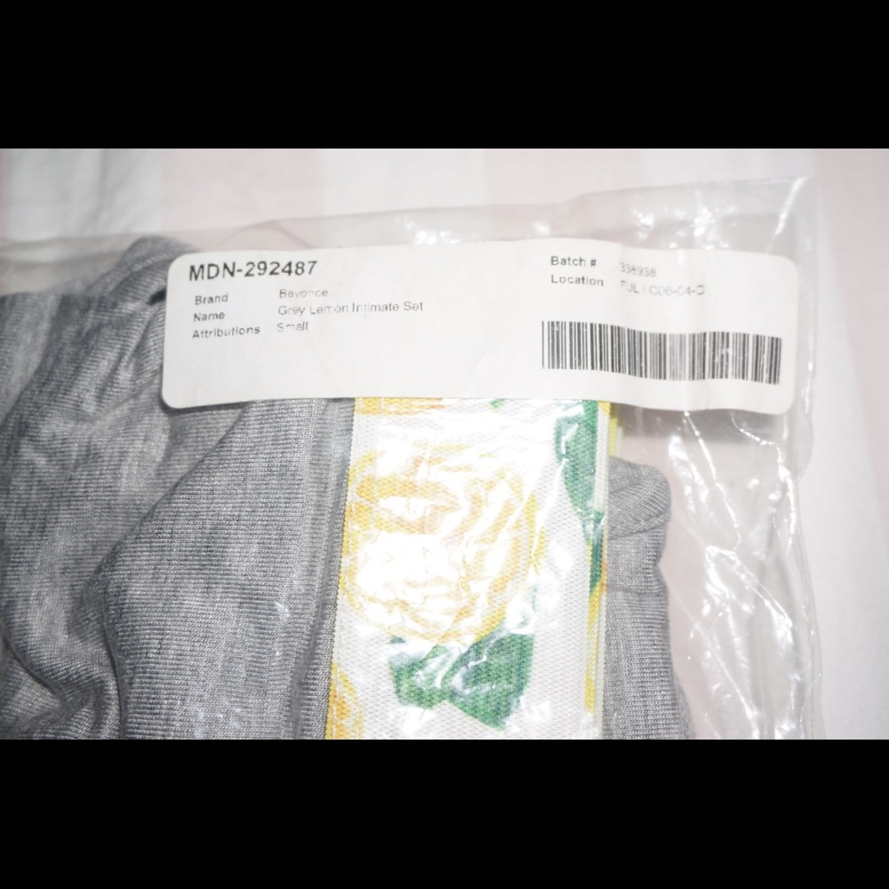 Official Beyoncé | NWT | "Lemonade" tour jersey sports bra + bikini brief - Picture 5 of 8